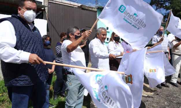 Primer Banderazo de Inicio de Obra de Pavimentación en Banderilla