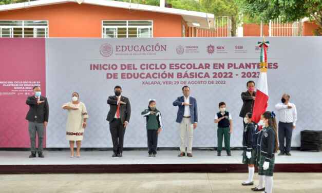 No dejar a nadie atrás, reto del Ciclo Escolar 2022-2023