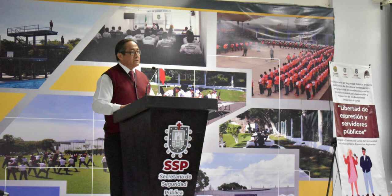 Capacita SSP a servidores públicos en materia de libertad de expresión.