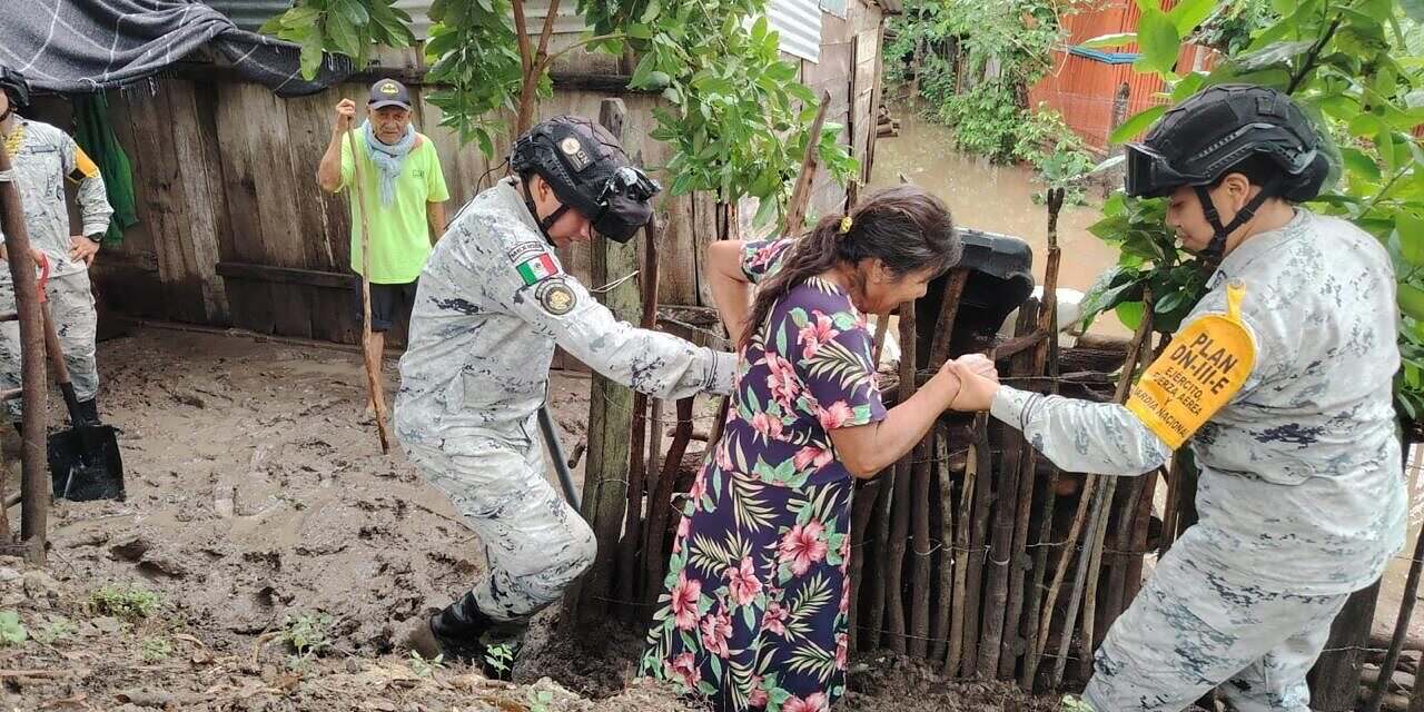 Recuento de daños que dejaron las lluvias del huracán “Erick”
