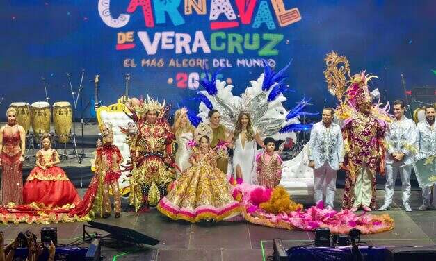 Inician con el Primer Gran Desfile del Carnaval de Veracruz 2025