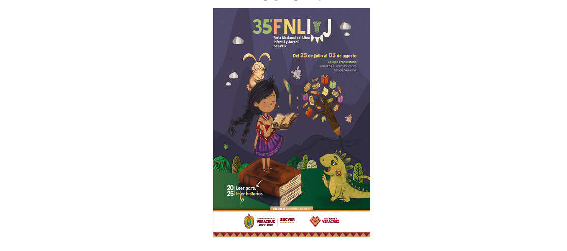 Este viernes inició la 35ª Feria Nacional del Libro Infantil y Juvenil