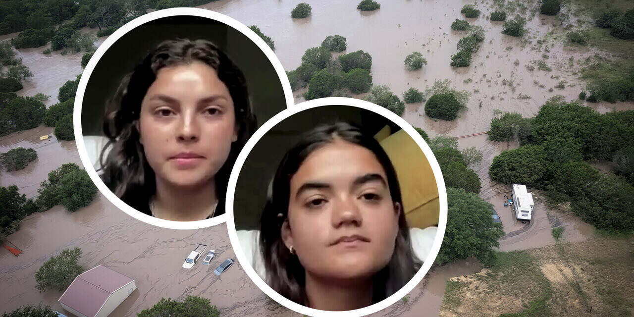 Silvana y María Paula, las jóvenes mexicanas que salvaron a 20 niñas durante inundaciones en Texas