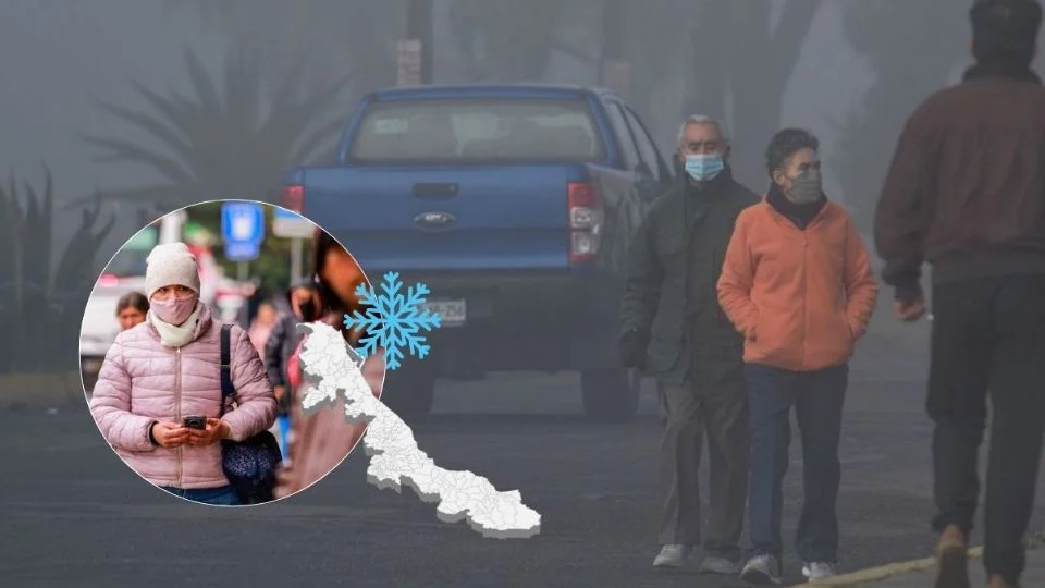 Frente frío en Veracruz: municipios con las temperaturas más bajas hoy 10 de noviembre