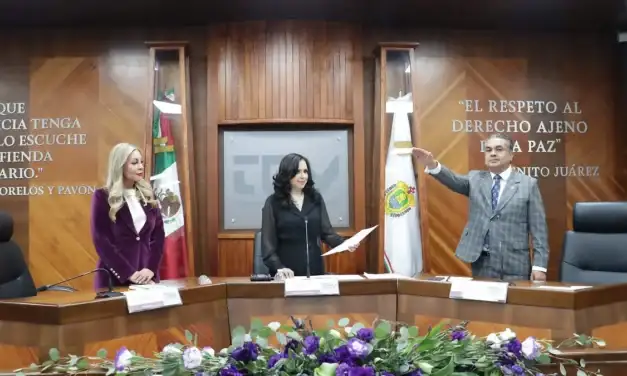 Magistrado Gilberto Constituyente Salazar asume la presidencia del Tribunal Electoral de Veracruz