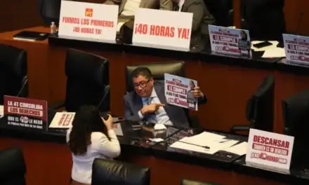 Senado aprueba en lo general y particular semana laboral de 40 horas; turna iniciativa a San Lázaro