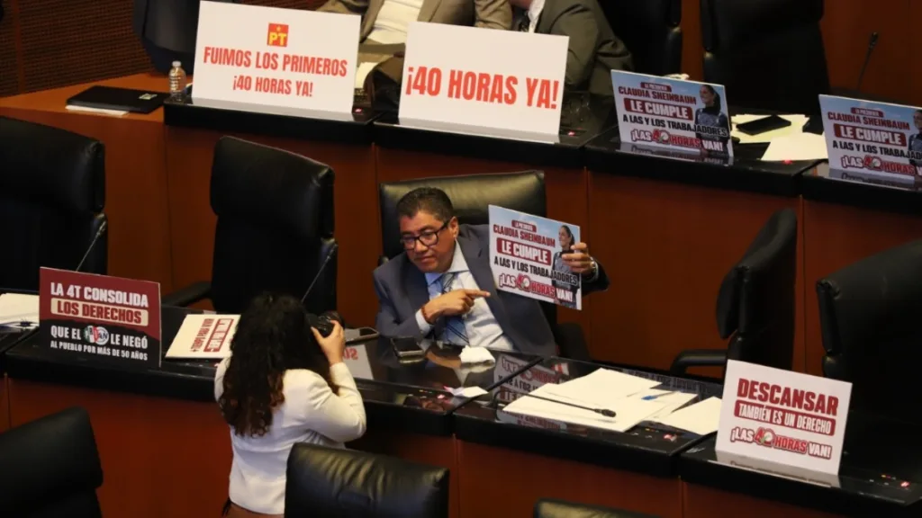 Senado aprueba en lo general y particular semana laboral de 40 horas; turna iniciativa a San Lázaro